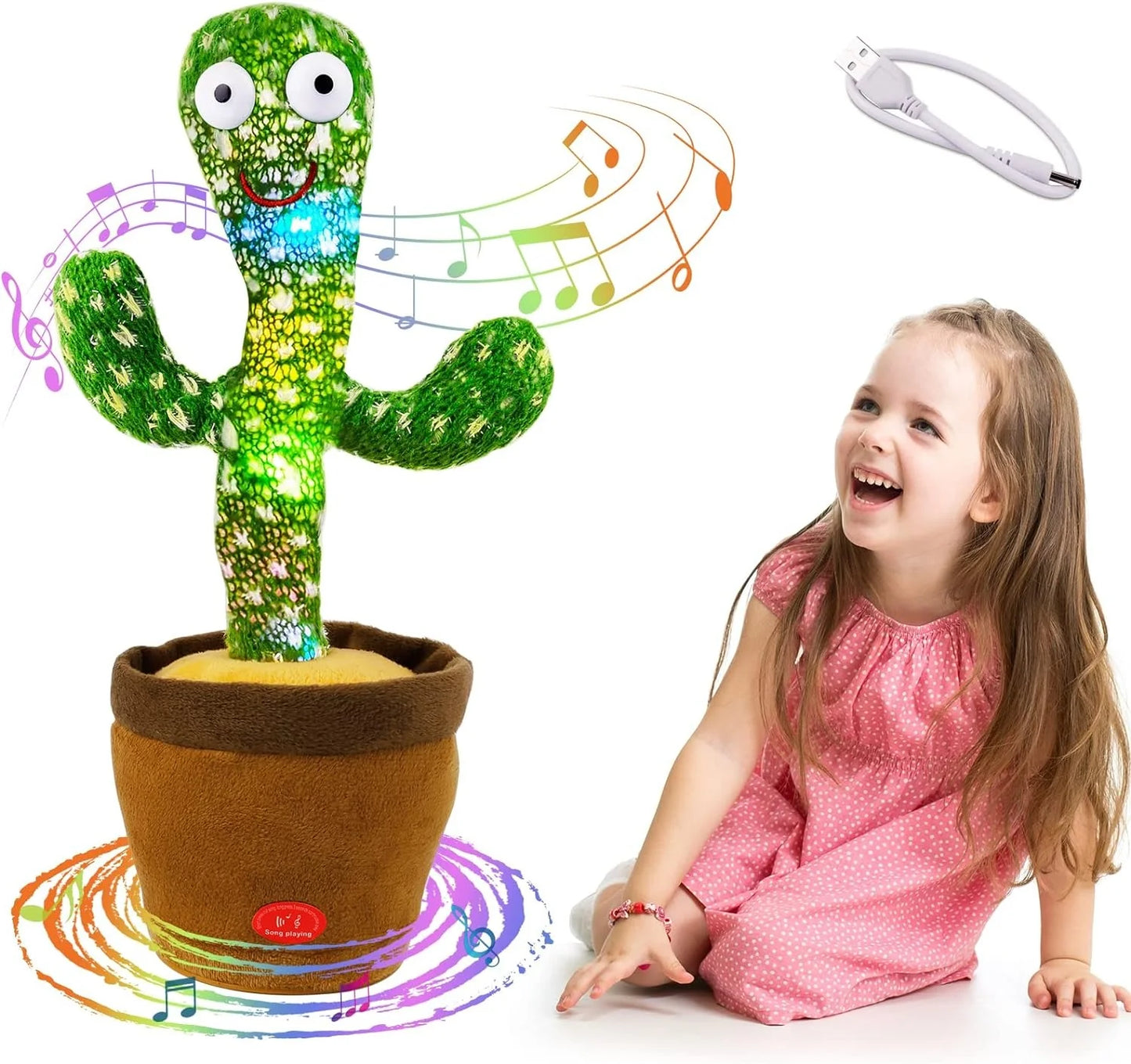 Dancing Cactus Plush Toy