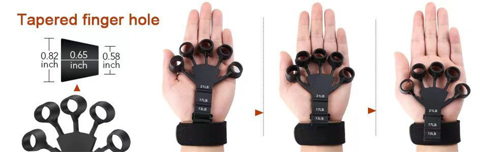 Silicone Grip Training and Exercise Finger & Hand Stretcher