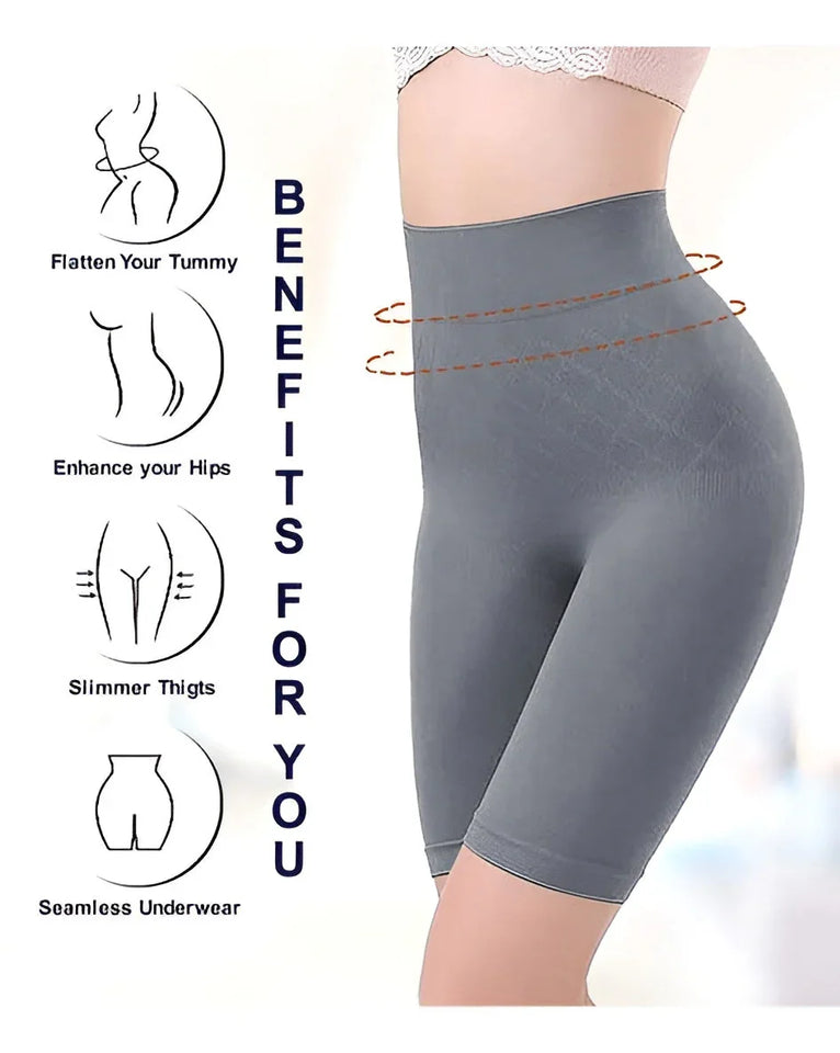 High Waist Seamless Body Shaper Shorts