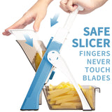 5 in 1 Vegetables Cutter, Chopper, Peeler, Spring Slicer