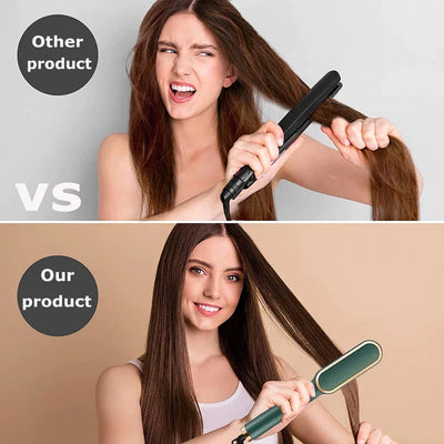Electric Hair Straightener & Curl Comb