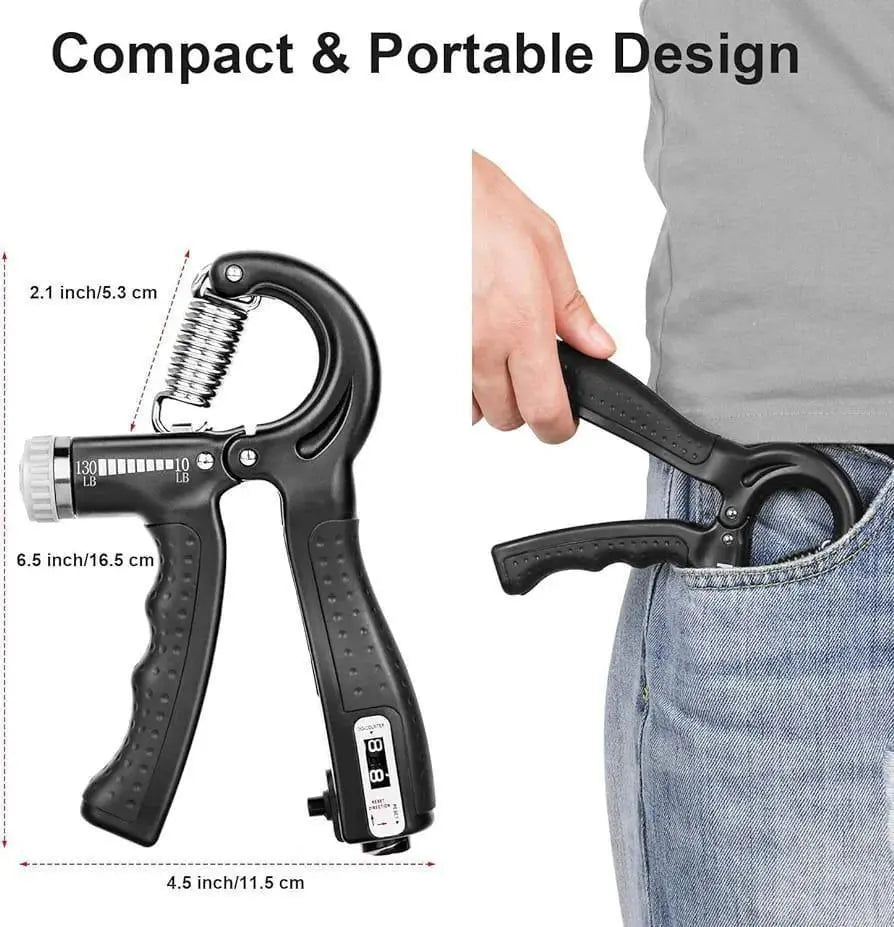 Countable Hand Gripper Exerciser Flexo