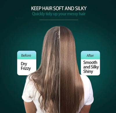 Electric Hair Straightener & Curl Comb