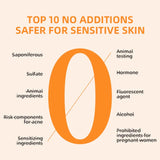 GMEELAN ORANGE EXFOLIATING GEL AND LAZY CREAM