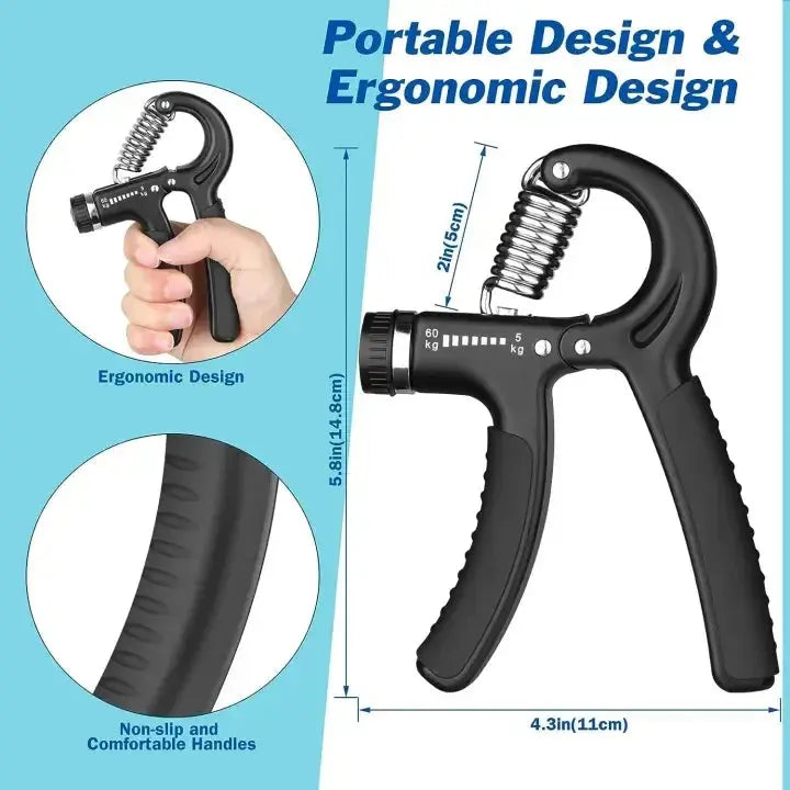 Countable Hand Gripper Exerciser Flexo